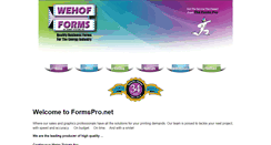 Desktop Screenshot of formspro.net